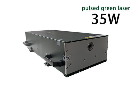 35W Single Mode Green Fiber Laser Nanosecond Pulsed