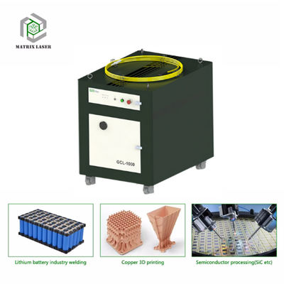 Cabinet Size 1600*1600*1800mm Green Fiber Optic Laser with Extinction Ratio of 15dB
